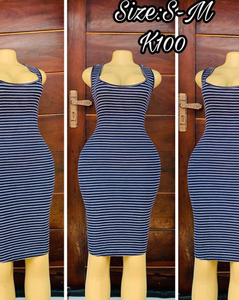 Robe bleu blanc 