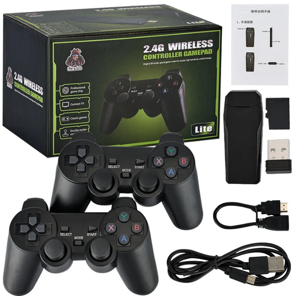 CONSOLE DE JEU VIDÉO 20000 JEUX INTÉGRÉS 2.4 G CONTRÔLEU