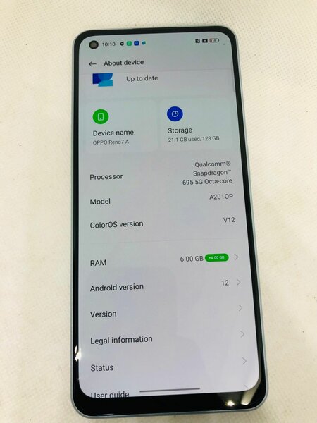Oppo Reno 7A
