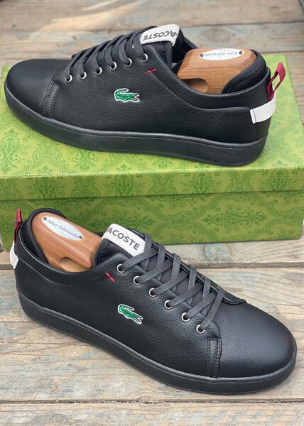 LACOSTE ALL BLACK