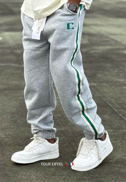Pantalon de jogging gris homme