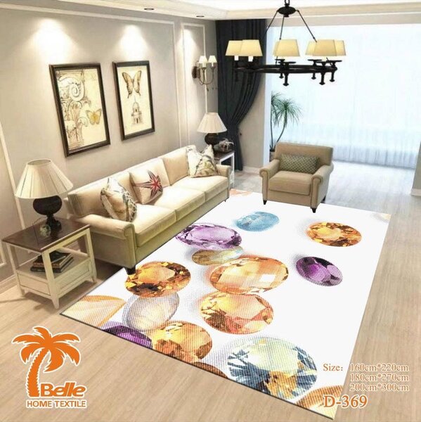 Tapis modernes design Belle