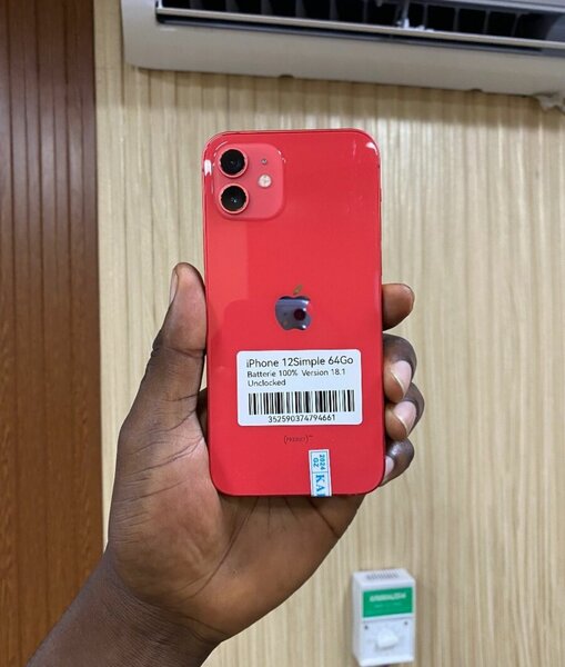 iPhone 12 Rouge 64Go Débloqué