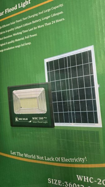 Projecteur Solaire WHC 500W