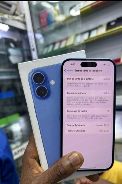iPhone 14 Bleu - 128 Go