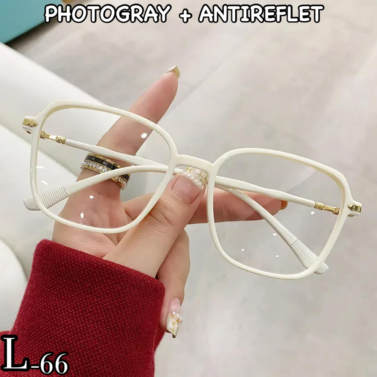 Lunette blanc 