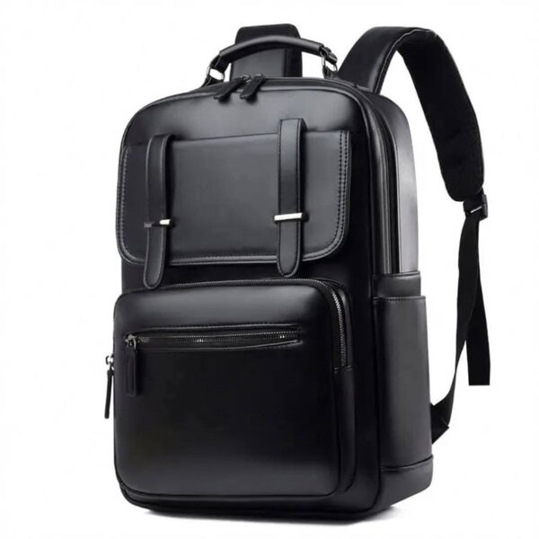 Sac à dos en cuir élégant