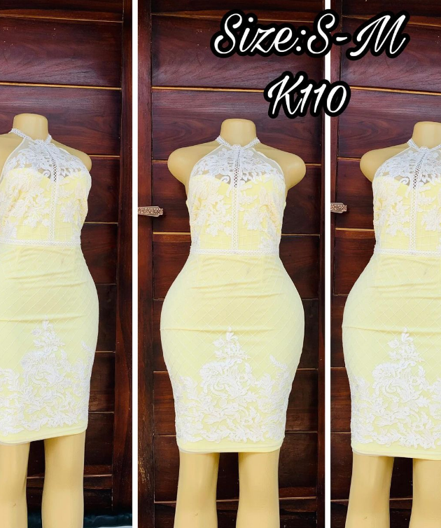 Robe jaune 