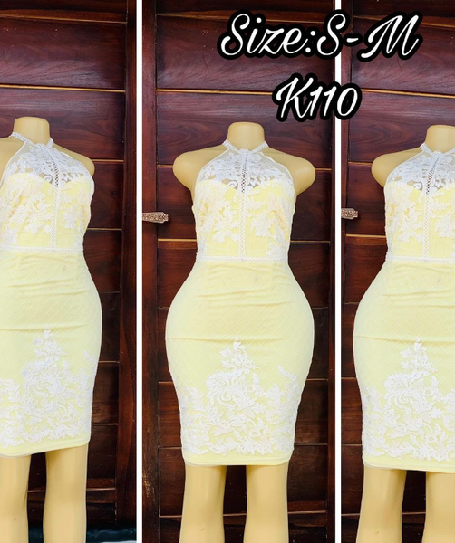 Robe jaune 