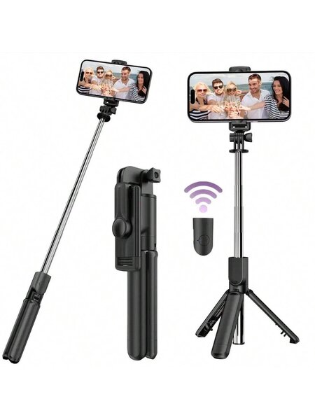 Trépied/ perche à selfie 2en1