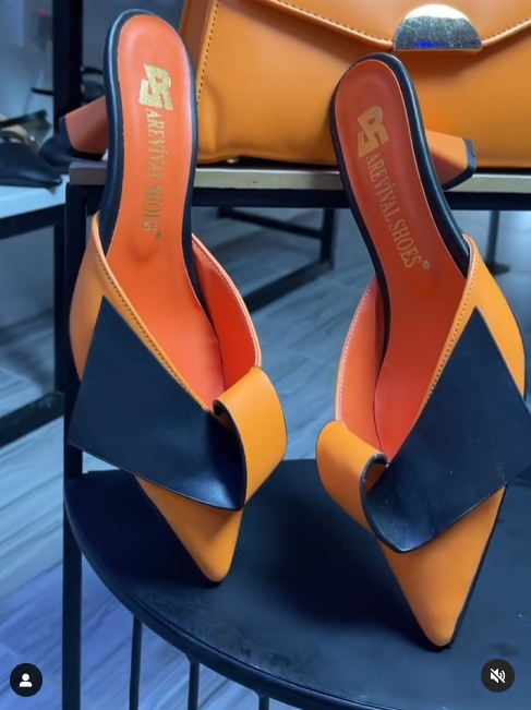 Shoes orange
