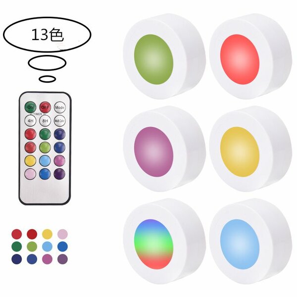LUMIÈRE LED MULTICOLORE AVEC TÉLÉCOMMANDE