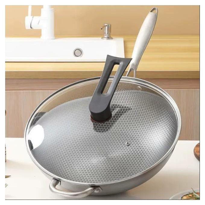 Poêle antiadhésive en inox