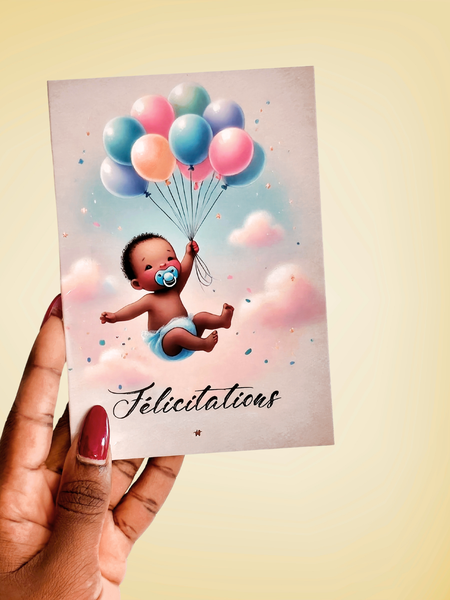 Carte Félicitations Naissance Bébé