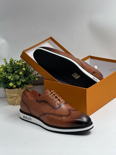 LOUIS VUITTON BROWN AND WHITE