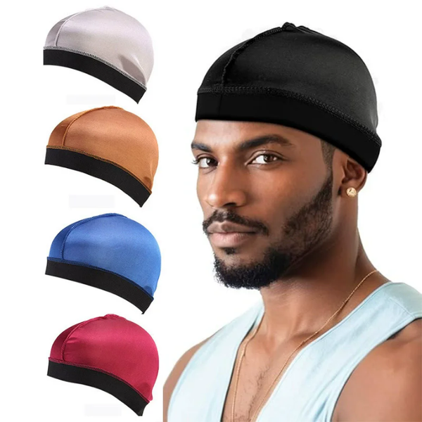 Bonnet en satin unisexe