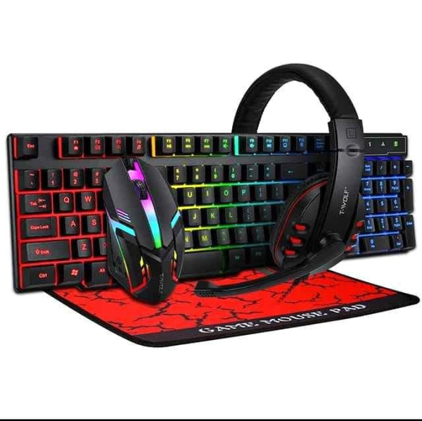 Ensemble Clavier souris casque