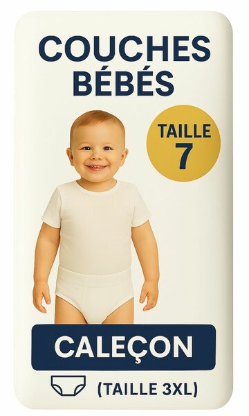 Couches bébé taille 3XL