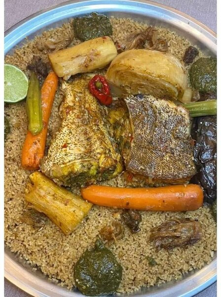 Délicieux plat de Tiep Bou Dien