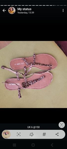 Thrift slippers