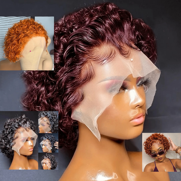 Pixie coupe carré