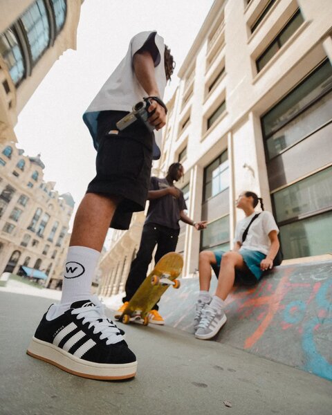 Adidas campus and puma xl