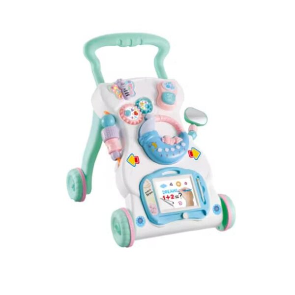 Trotteur musical pour bébé, chariot pour enfants, vitesse ré