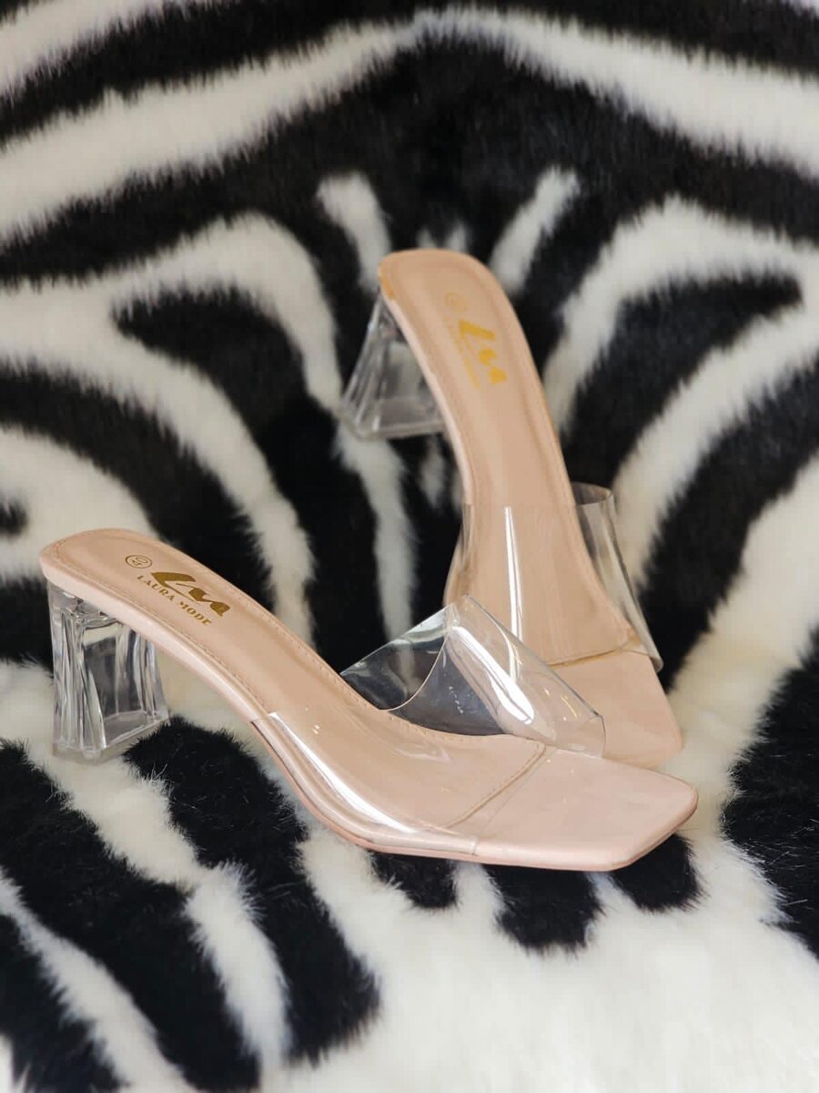 Sandale femme beige