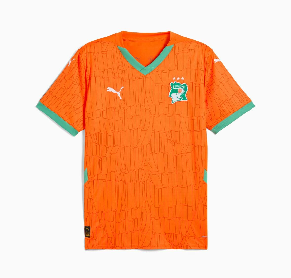 Maillot Côte d'Ivoire en V
