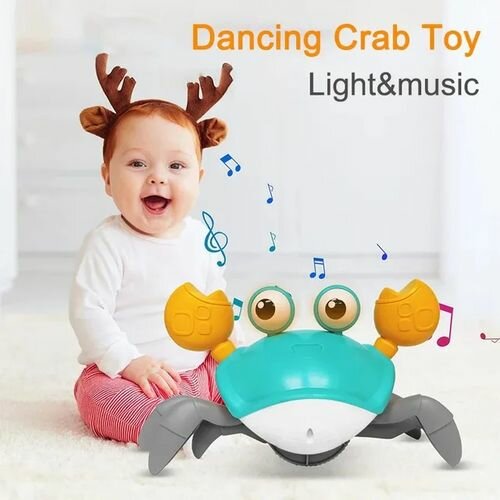 Figurine Crabe Jouet Marche Et Chante