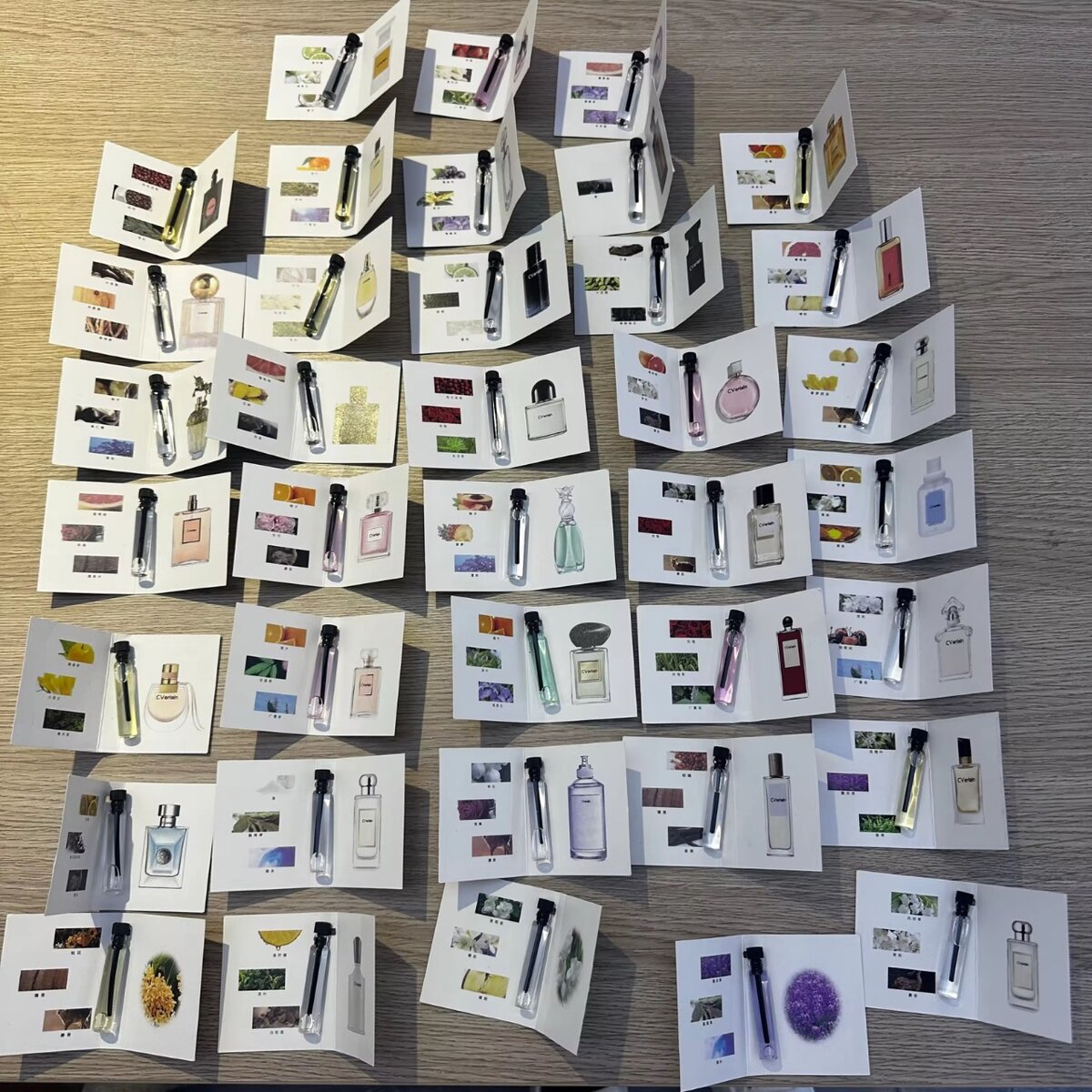 Échantillons de Parfum