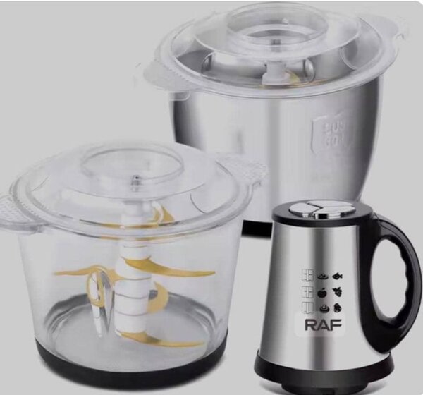 Multifunctional 2 in 1 Electric Food Processor - Fufu Pounde