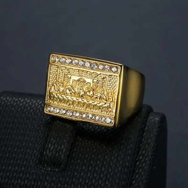 Bague Jésus et ses 12 apôtre