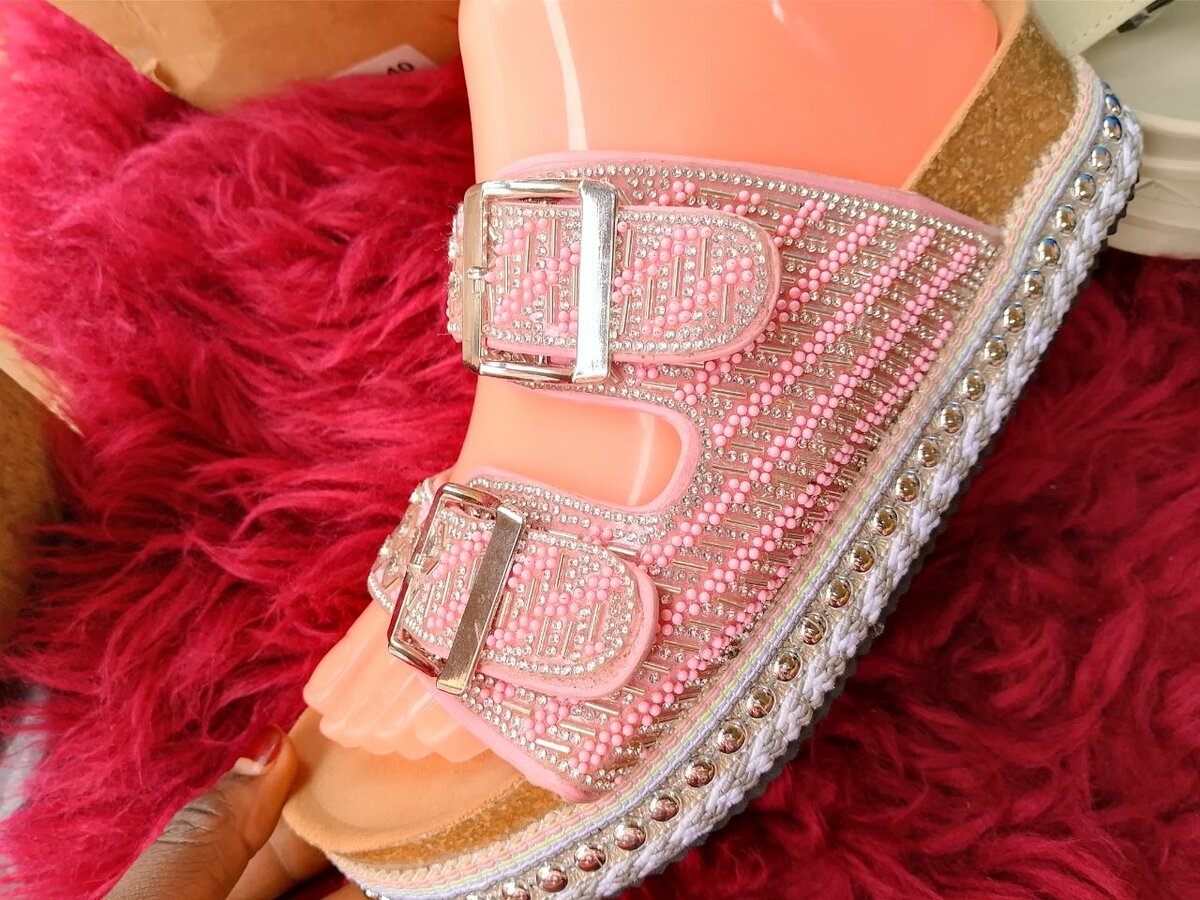 Sandales Mode Strass Femme