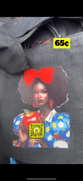 Jeans tote bag