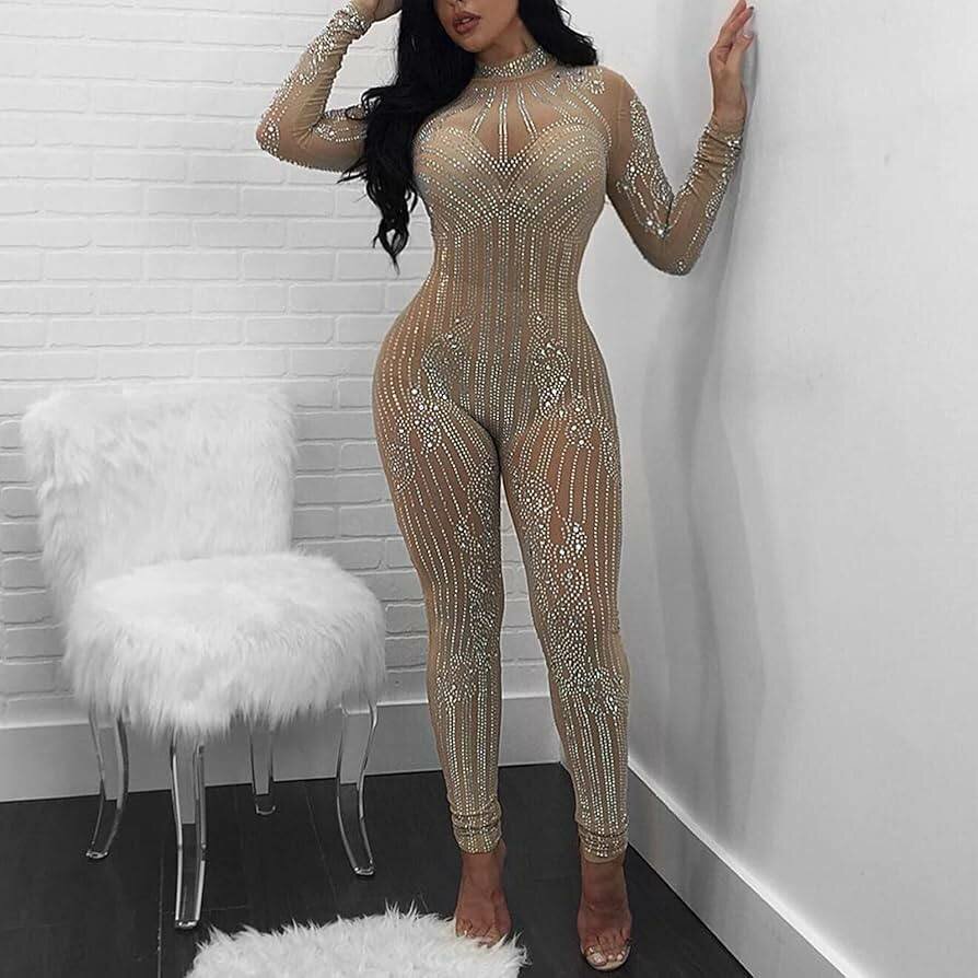 Sparkling Sequin Jumpsuit