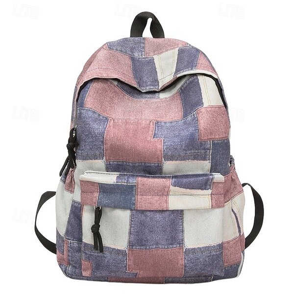 Sac à dos en patchwork tendance