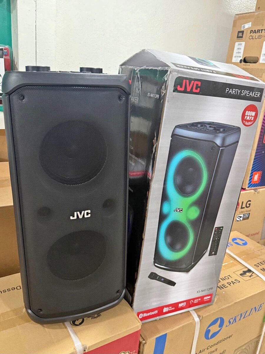 Enceinte JVC Bluetooth 1200W
