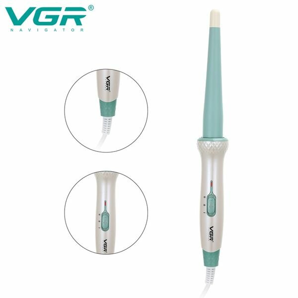 VGR V-596 Fer à friser professionnel Bigoudi