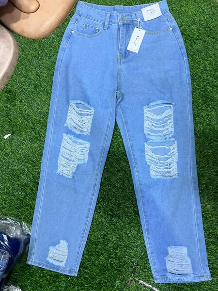 Wide leg jeans
