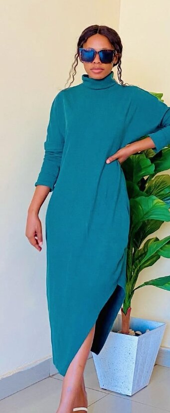 Elegant sea dress m