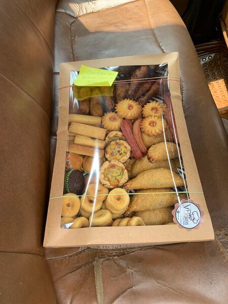 Pastry platter