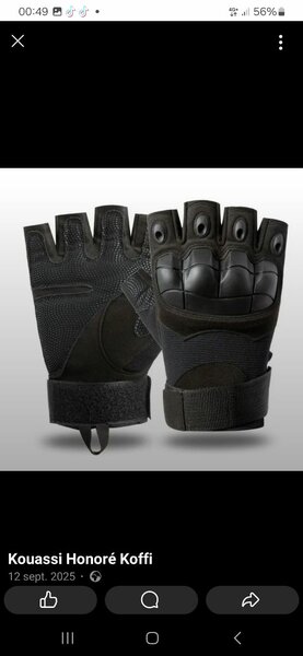 Gants Moto Tactiques Renforcés