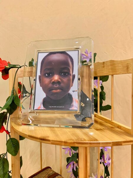 Glass frame