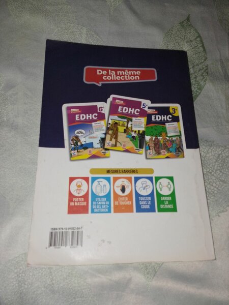 Cahier EDHC 4e