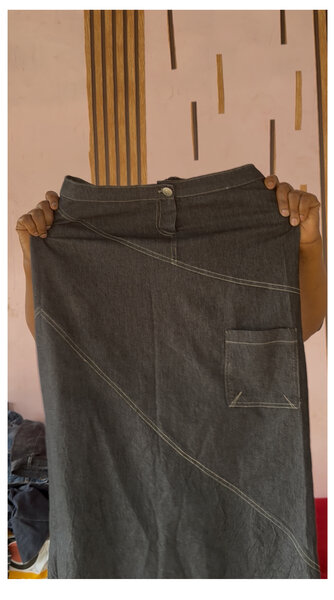 Jupe en jean tendance