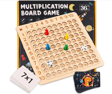 Multiplication Board Game / 3yrs+