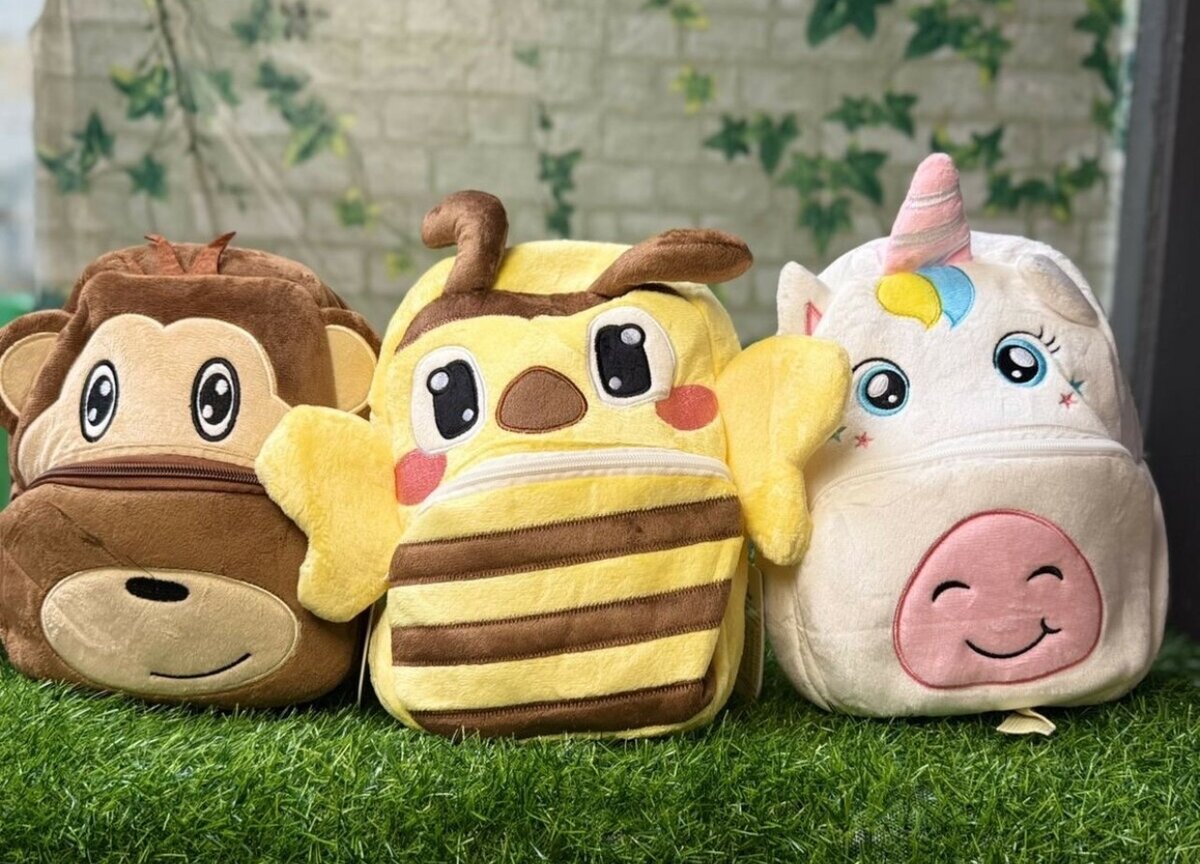 Sac à dos animal peluche pour enfants