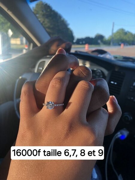 Bague en Argent 925 avec Zircon