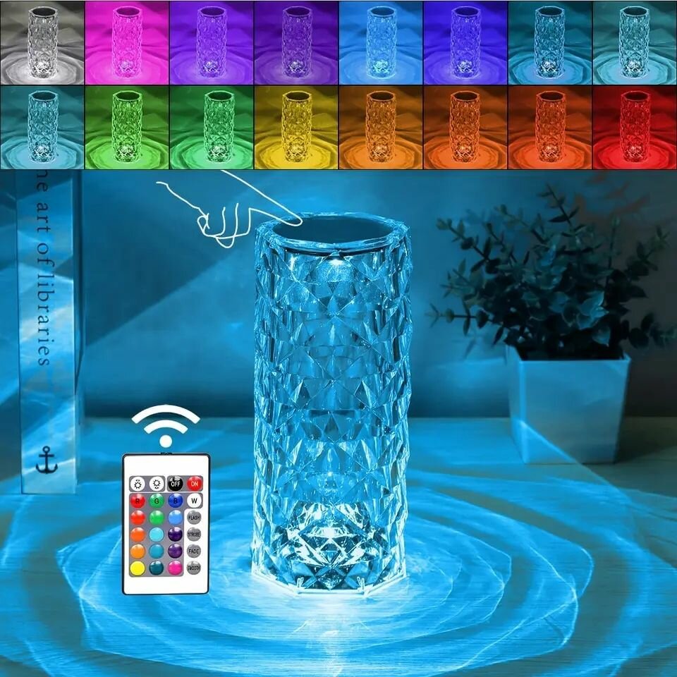 Lampe veilleuse multicolore